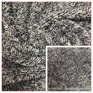 100%Polyester Shuvelveteen with Cation Knitted Fabric
